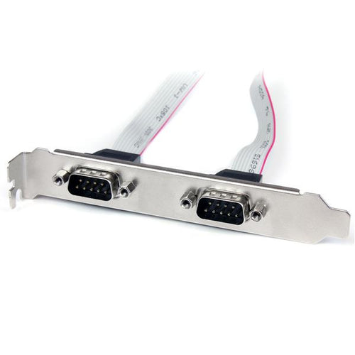 StarTech.com 2 Port 16in DB9 Serial Port Bracket to 10 Pin Header StarTech.com 2 Port 16in DB9 Serial Port Bracket to 10 Pin Header